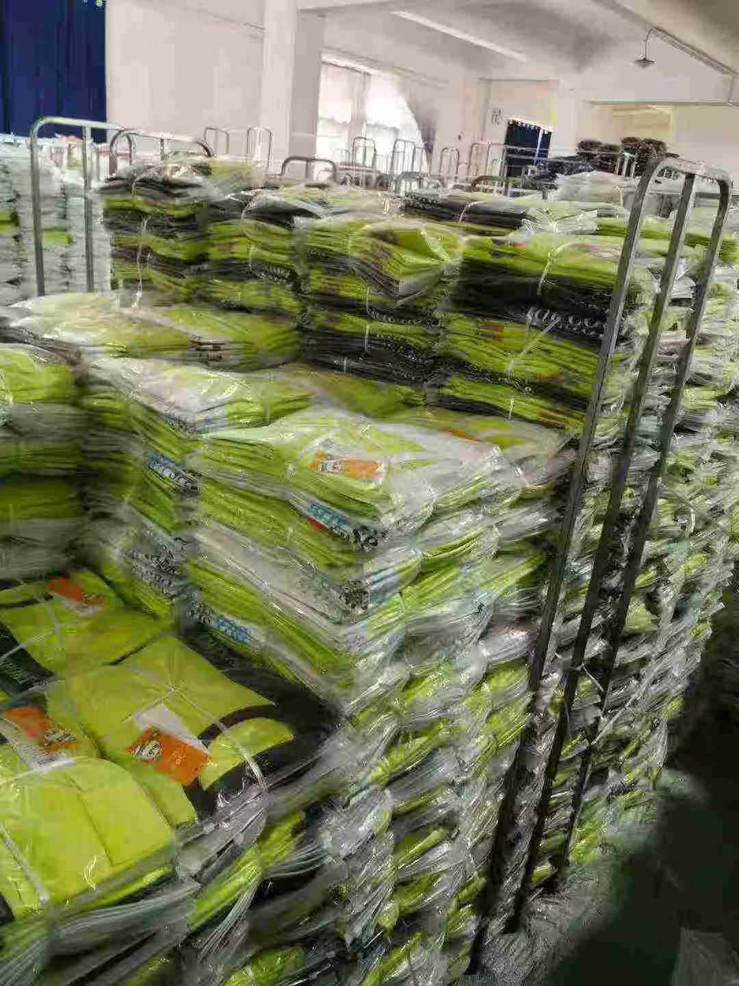 Branded Color Block Kids Summer T-Shirts Stock Lots, Approx 5000 Pieces, Sizes 110-160 - Image 2