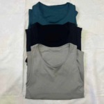 Bulk Clearance Stock Lot New Nylon Women's Yoga Sports Tank Top Camisole, Sizes S-3XL, 1000 Thousand Pieces - Image 4