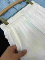 2498 Pcs Bulk Clearance Women's High Waist Linen Wide Leg Summer Loose Casual Floor-length Pants - Image 3