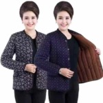 Approx 180 Pieces Women's Elderly Two-way Wear Fleece Lined Thick Winter Padded Coats Size XL-4XL - Image 1
