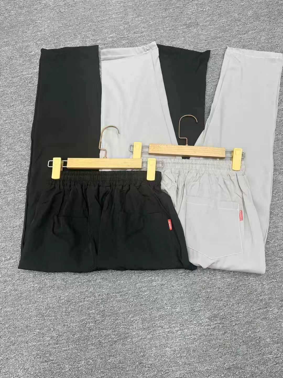 3300 Pieces Men's Summer Thin Loose Straight Drape Floor-length Casual Suit Pants Bulk Stock Wholesale - Image 2