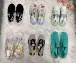 20000 Pairs Plus Size Knit Sport Sneakers Bulk Clearance Wholesale For Export - Image 9