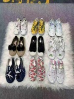 20000 Pairs Plus Size Knit Sport Sneakers Bulk Clearance Wholesale For Export - Image 3