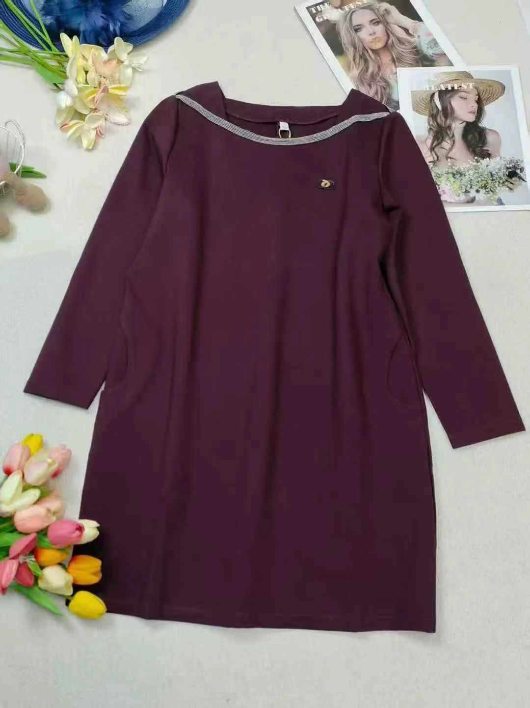 1208 Pcs 2025 New Arrival Women Summer Dark Green Vintage Waist-slimming Hepburn Style Off-shoulder Dress Stock Clearance, Size M-2XL, Individual Packing - Image 1