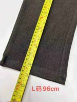 71 Pieces Unisex Big Size Dark Grey Dress Pants, Single Color Whole Lot Clearance - Image 6