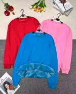 Over 9500 Pieces High Quality Plain Cotton Crewneck Mostly Fleece Lined Sweatshirts Bulk Stock Wholesale - Image 7