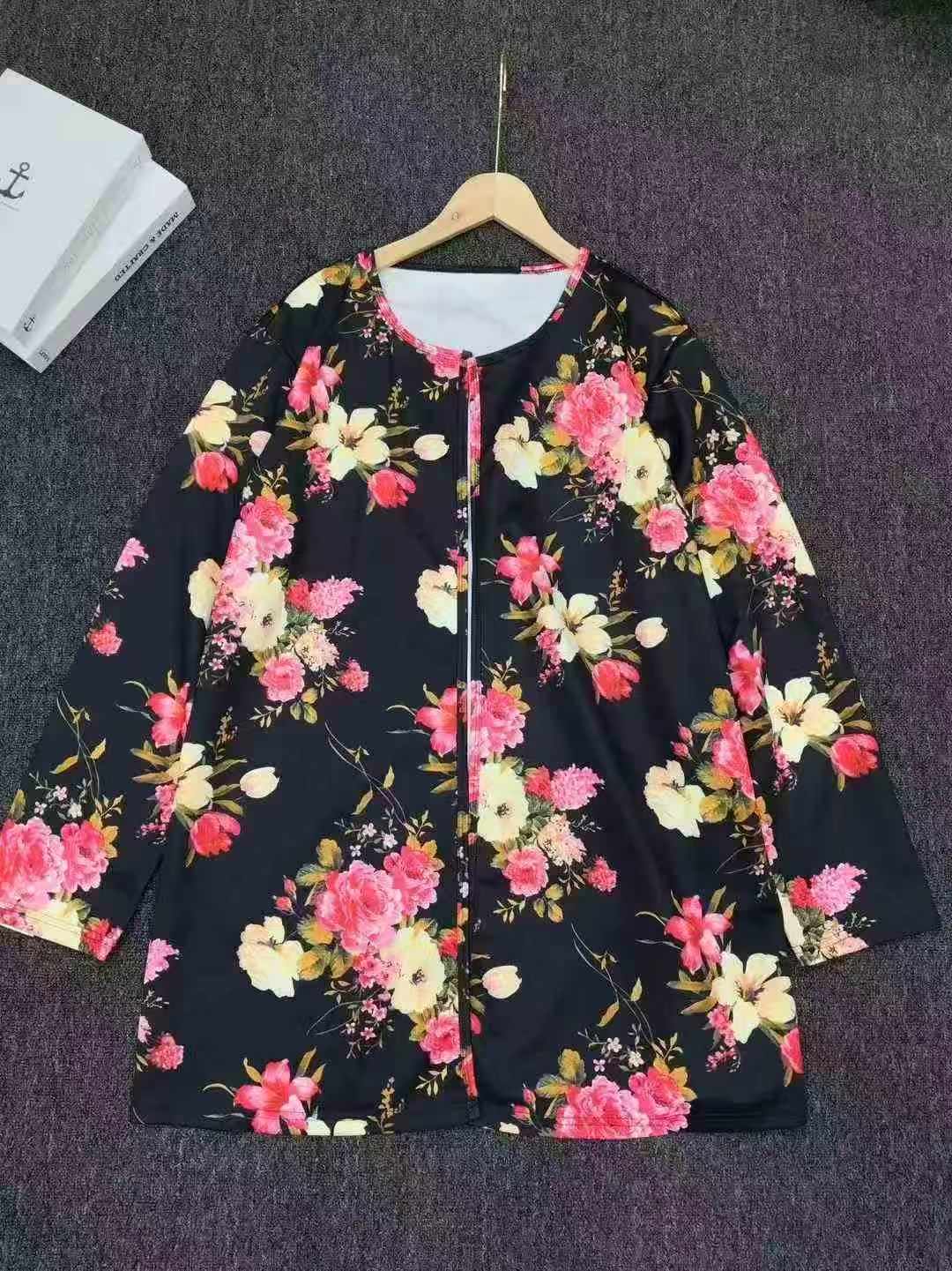 Clearance Bulk Printed Cardigan Outerwear Long & Short Sleeve 180 Pieces Size S-XL Individual Packing - Image 1