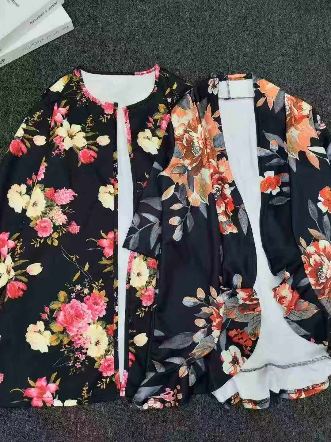 Clearance Bulk Printed Cardigan Outerwear Long & Short Sleeve 180 Pieces Size S-XL Individual Packing - Image 2