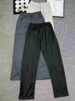 1992 Pieces Men's Fleece Lined Relaxed Straight Stretch Zipper Long Sweatpants Bulk Clearance - Image 5