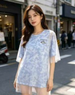 3637 Pcs Women's Summer Trendy Loose Mesh T-Shirts Bulk Stock Wholesale Export - Image 6