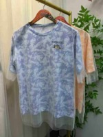 3637 Pcs Women's Summer Trendy Loose Mesh T-Shirts Bulk Stock Wholesale Export - Image 4