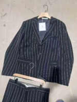 2100 Sets Recent New Men's Blazers Stock Lot, Sizes M-5L, Individual Packaging For Wholesale - Image 1