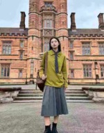 1960 PCS Women's Stretchy Lightweight Long Sleeve Loose POLO Neck Pullover Blouses Stock Lot - Image 9