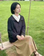 1960 PCS Women's Stretchy Lightweight Long Sleeve Loose POLO Neck Pullover Blouses Stock Lot - Image 7