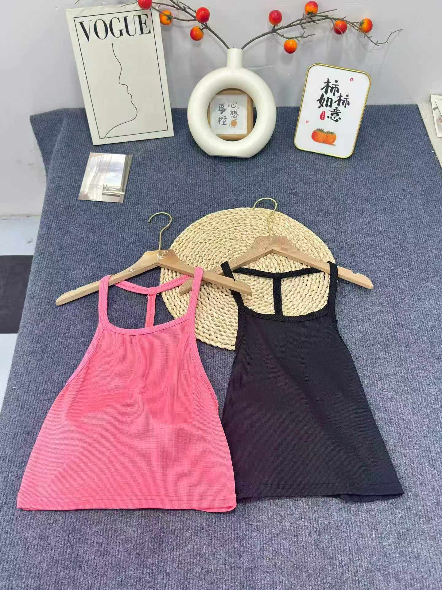 488 Pcs One Size Summer Women's Backless Round Neck Sleeveless Cami Tank Top, Inner & Outer Wear Wholesale Stock - Image 1