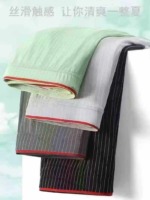 About 5000 Pieces Men's Striped Boxer Briefs Bulk Wholesale Stock - Image 1