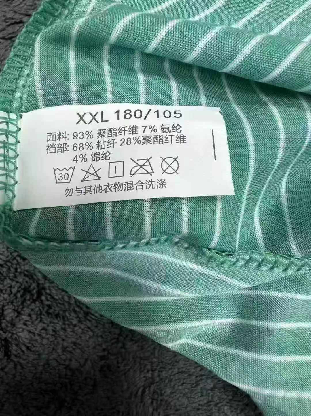 About 5000 Pieces Men's Striped Boxer Briefs Bulk Wholesale Stock - Image 2