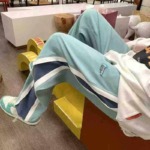 406 Pcs Men's Neutral Style Wide Leg Loose Straight Casual Sports Pants For Spring Autumn - Image 2