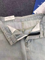 192 Pcs Vintage High Waist Washed Raw Hem Denim A-line Long Skirts For Women - Image 2