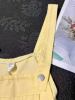 173 Pcs 2026 Dopamine Style Summer Women's Cotton Candy Color Slim Wide Leg Cargo Overalls Jumpsuits With Tags - Image 4