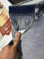 155 Pcs Wholesale Women's Ripped High Waist Straight Knee Length Frayed Hem Washed Denim Shorts - Image 6