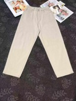 Apricot High Waist Loose Wide Leg Straight Jeans - 183 Pieces Bulk Wholesale Stock - Image 7