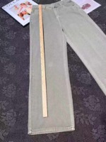 44 Pcs Women's Matcha Green High Waist Straight Wide Leg Jeans 2026 New, Authentic With Original Tag Bulk Stock - Image 6