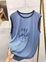 174 Pieces Plus Size Loose Printed Tank Tops Bulk Stock Wholesale - Image 9