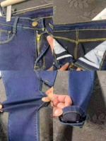 169 Pcs Women's 2026 New Korean Style High Waist Blue Stretch Slim Skinny Pencil Jeans Stock Lot Wholesale - Image 2