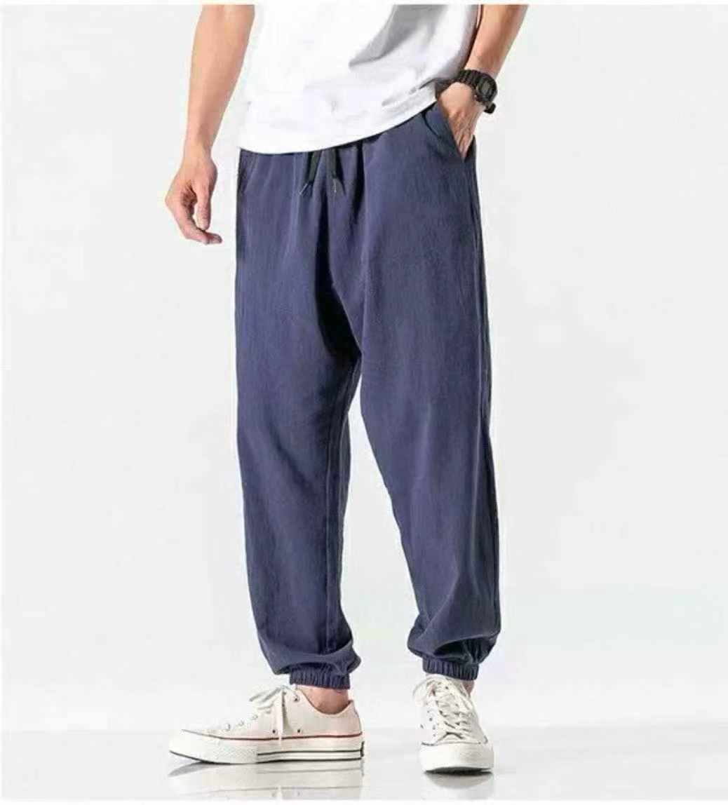 Clearance Bulk Men's Summer Thin Loose Cuffed Jogger Sweatpants, Total 5279 Pieces, Sizes S-3XL - Image 1