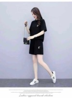 Women's Plus Size Summer Fashion 2-Piece Short Sleeve Top & Shorts Set, Total 413 Sets Bulk Clearance Stock - Image 3