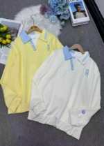 Bulk Clearance Korean Style Sweet Loose Long Sleeve Women Sweatshirts M-2XL, Total 1923 Pieces - Image 6