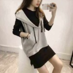 Total About 90 Sets Bulk Stock Women's Outfits: About 60 Korean Style Spring Autumn 2-piece Dress Sets, About 30 Long Sleeve Shorts Sets - Image 7