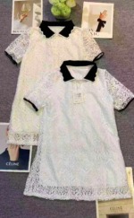 All Clearance: 11.3 CNY Per Set Heavy Lace Lapel A-line Dress Set, Around 60 Sets, Minor Defects - Image 9