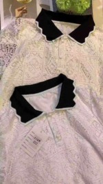 All Clearance: 11.3 CNY Per Set Heavy Lace Lapel A-line Dress Set, Around 60 Sets, Minor Defects - Image 8