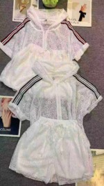 All Clearance: 11.3 CNY Per Set Heavy Lace Lapel A-line Dress Set, Around 60 Sets, Minor Defects - Image 7