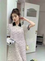 All Clearance: 11.3 CNY Per Set Heavy Lace Lapel A-line Dress Set, Around 60 Sets, Minor Defects - Image 4