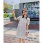 All Clearance: 11.3 CNY Per Set Heavy Lace Lapel A-line Dress Set, Around 60 Sets, Minor Defects - Image 3