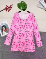 Around 690 Pieces European & American Fashion Sexy Printed Deep V Long Sleeve Bodysuit Stock Clearance - Image 7