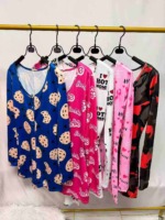 Around 690 Pieces European & American Fashion Sexy Printed Deep V Long Sleeve Bodysuit Stock Clearance - Image 4