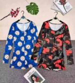 Around 690 Pieces European & American Fashion Sexy Printed Deep V Long Sleeve Bodysuit Stock Clearance - Image 3