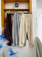 Men's Trendy Solid Color Wide-Leg Harem Pants, 3 Colors Sizes M-3XL, About 50 Pieces Bulk Stock Wholesale - Image 6