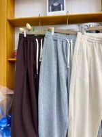 Men's Trendy Solid Color Wide-Leg Harem Pants, 3 Colors Sizes M-3XL, About 50 Pieces Bulk Stock Wholesale - Image 5