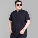 200 Pieces Ice Silk Collar Men's Short Sleeve T-Shirts Sizes M-3XL Clearance Stock Wholesale - Image 3