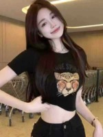 400 Pieces Bulk Stock Women's Sweet Sexy Square Neck Cropped Slim Fit Short Sleeve T-Shirts - Image 1