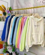 800 Pcs Women's 2025 New Avocado Green Thin Spring Autumn Sweatshirts Petite Fashion Clearance Stock Tops, One Size Individual Packing - Image 3
