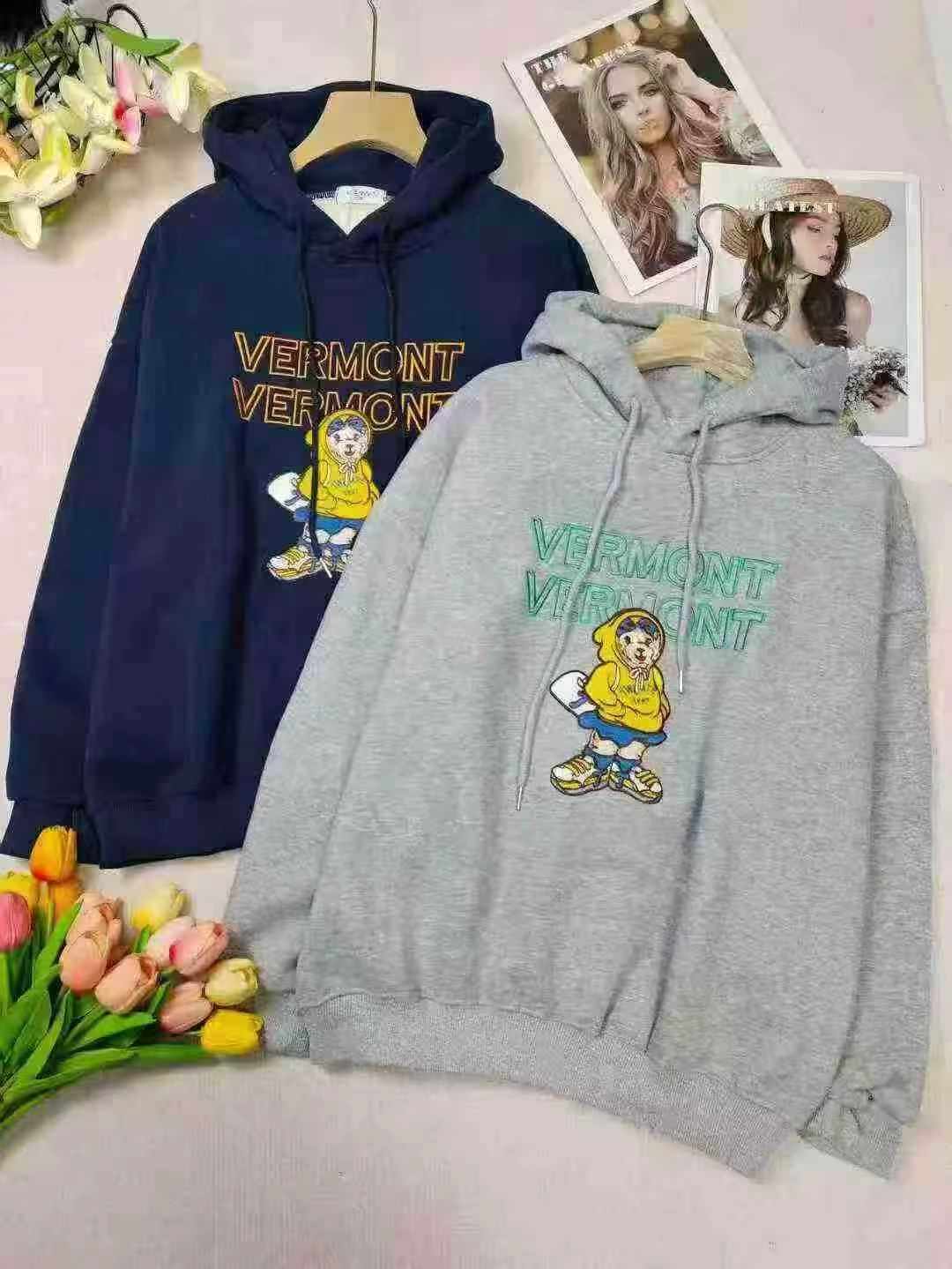 800 Pcs Women's 2025 New Avocado Green Thin Spring Autumn Sweatshirts Petite Fashion Clearance Stock Tops, One Size Individual Packing - Image 2