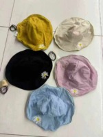 1000 Pieces Double Sided Daisy Women's Bucket Hat Summer Large Brim Sun Protection Wholesale Stock - Image 9