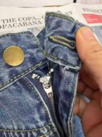 Vintage High Waist Wide Leg Petite Women's Jeans, 140 Pcs, XS-XL, Clearance Price 13.2 CNY - Image 4