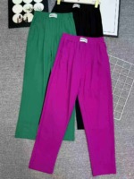 1060 Pcs Women's Casual Stretch High Waist Straight Leg Outer Wear Pants Bulk Stock Wholesale - Image 9